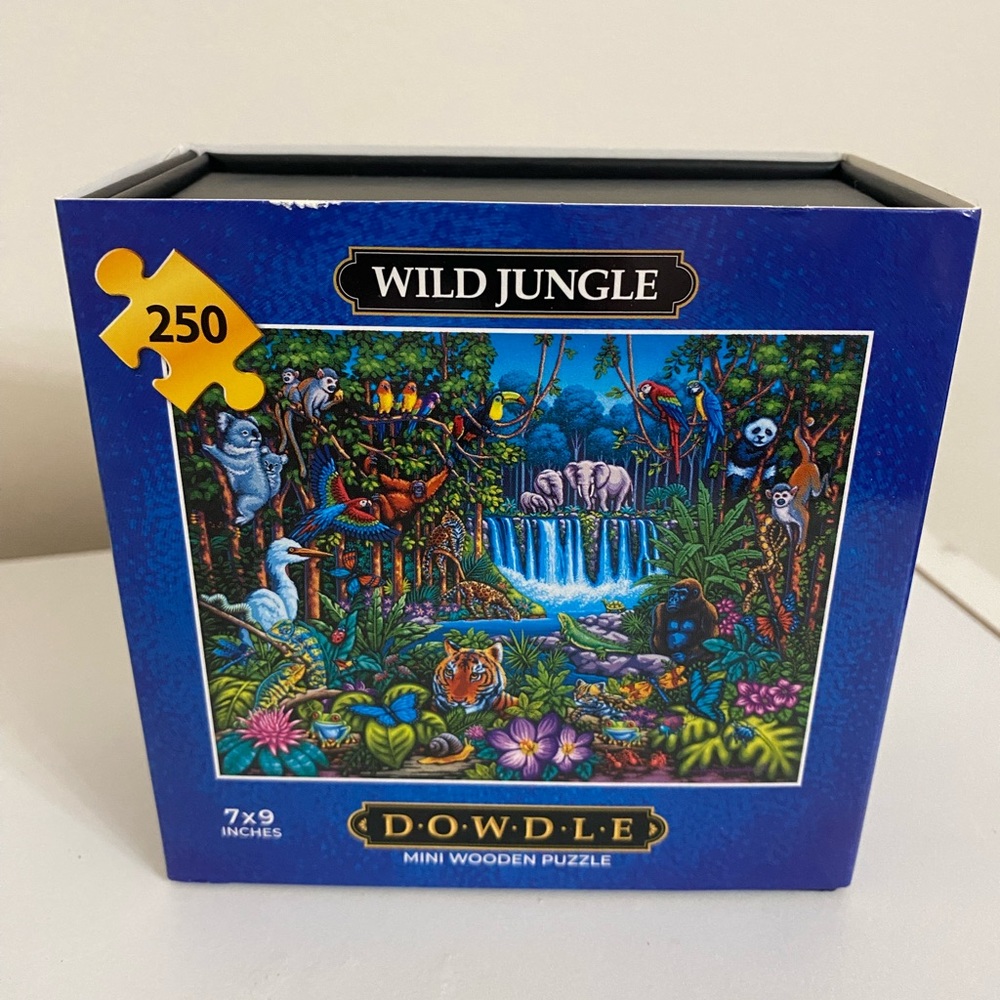 250 Piece Wooden Jungle Puzzle